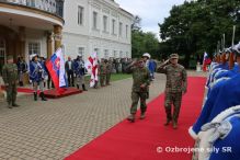 Návšteva náčelníka Generálneho štábu Gruzínska na Slovensku